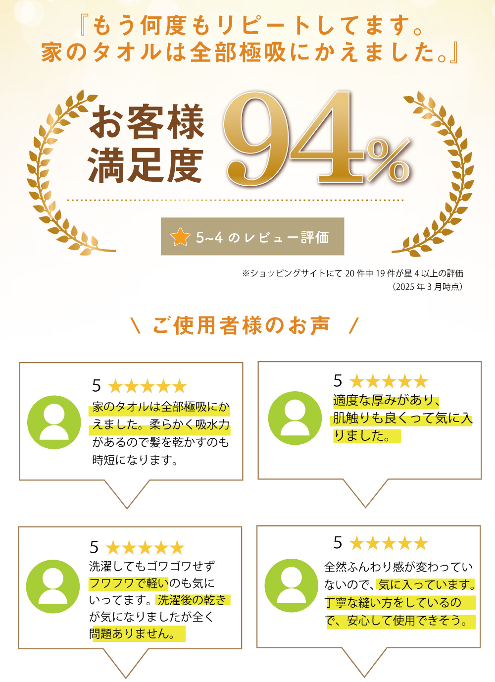 超極吸タオル