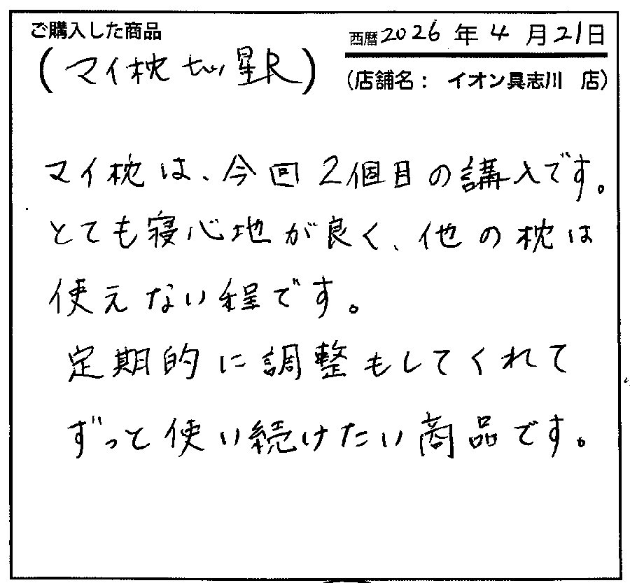 とてもよくなりました