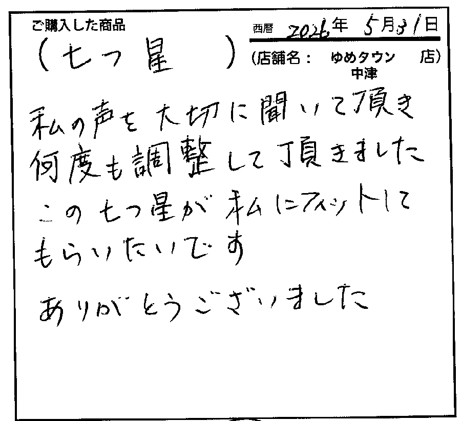 とてもよくなりました