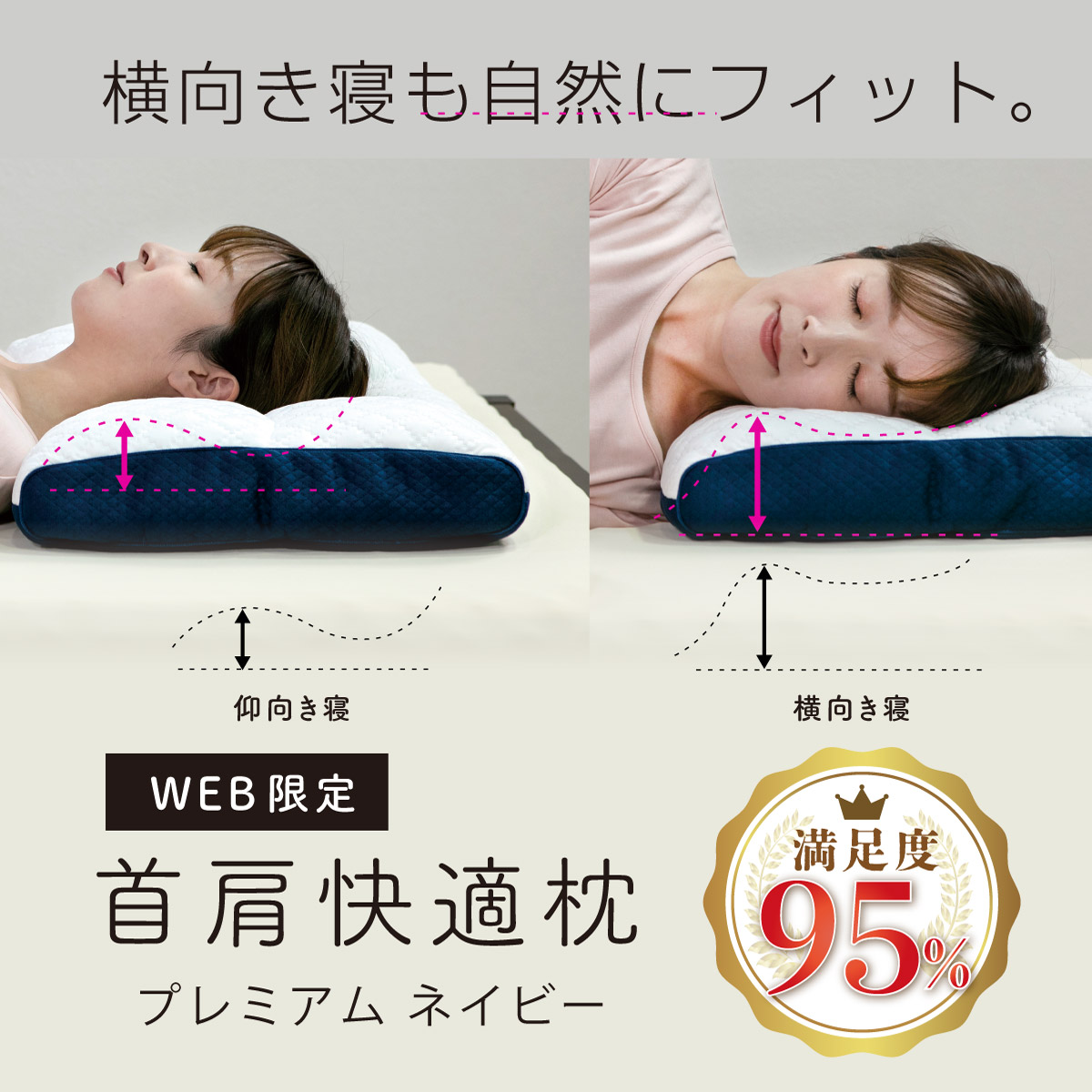 首肩快適枕