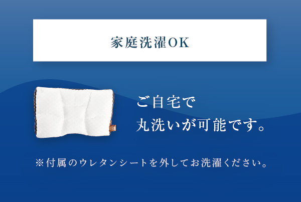 家庭洗濯可能