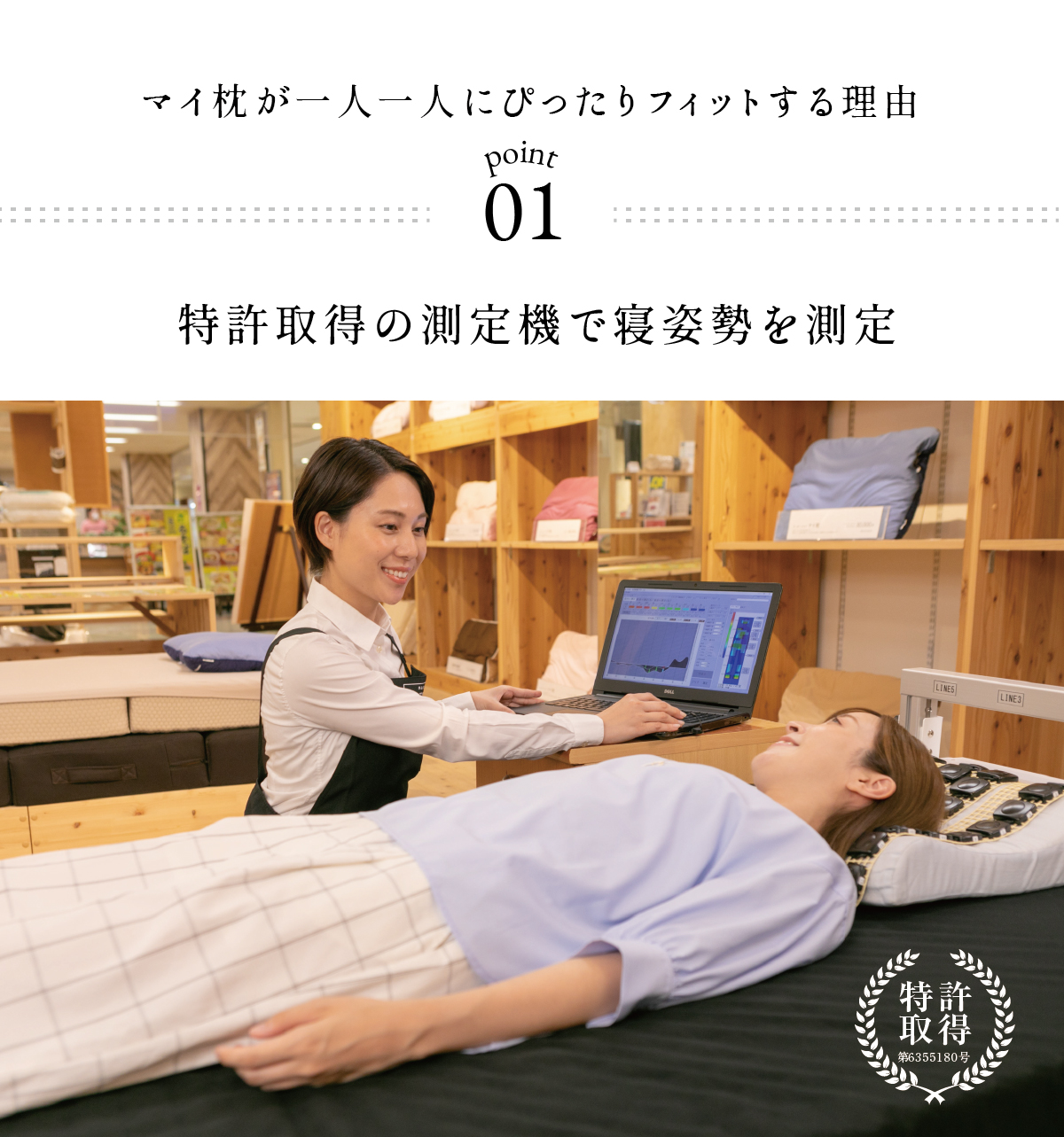 特許取得の測定機で全身を測定